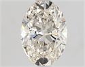 Diamante Natural 1.02 quilates, Ovalado , Color K, claridad VS2 y certificado GIA