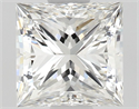 Natural Diamond 0.90 Carats, Princess with  Cut, F Color, VS2 Clarity and Certified by GIA
