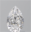 Diamante Natural 0.90 quilates, De pera , Color D, claridad VS2 y certificado GIA