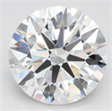 Lab Grown Diamond 3.06 Carats, Round with Ideal Cut, F Color, IF Clarity and Certified by IGI