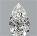 Diamante Natural 0.51 quilates, De pera , Color G, claridad VS1 y certificado GIA