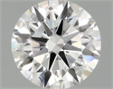 Lab Grown Diamond 1.42 Carats, Round with Ideal Cut, E Color, VS1 Clarity and Certified by IGI