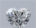 Natural Diamond 0.36 Carats, Heart with  Cut, G Color, VS1 Clarity and Certified by GIA