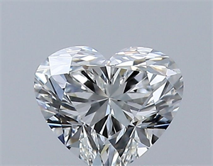 Picture of Natural Diamond 0.36 Carats, Heart with  Cut, G Color, VS1 Clarity and Certified by GIA