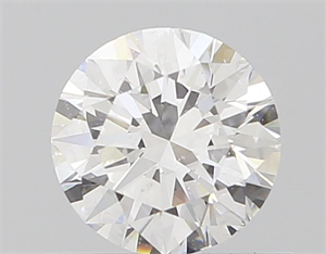 Picture of Natural Diamond 0.53 Carats, Round with Excellent Cut, E Color, SI1 Clarity and Certified by GIA