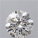 Natural Diamond 0.43 Carats, Round with Excellent Cut, E Color, SI1 Clarity and Certified by IGI