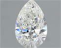 Natural Diamond 0.50 Carats, Pear with  Cut, G Color, VVS2 Clarity and Certified by GIA