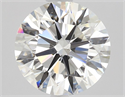 Diamante Natural 1.40 quilates, Redondo , Color H, claridad VS1 y certificado GIA