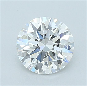 Picture of Lab Grown Diamond 1.35 Carats, Round with Ideal Cut, E Color, VS2 Clarity and Certified by IGI