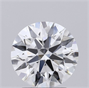 Del inventario de diamantes de laboratorio, 2.00 quilates, Redondo , Color D, claridad VVS2 y certificado IGI
