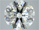 Diamante Natural 5.02 quilates, Redondo , Color L, claridad SI1 y certificado GIA