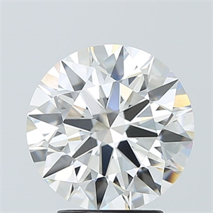 Picture of Lab Grown Diamond 3.09 Carats, Round with Ideal Cut, F Color, VS1 Clarity and Certified by IGI