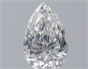 Natural Diamond 1.51 Carats, Pear with  Cut, E Color, SI2 Clarity and Certified by GIA