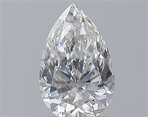 Picture of Natural Diamond 1.51 Carats, Pear with  Cut, E Color, SI2 Clarity and Certified by GIA