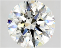 Diamante Natural 3.18 quilates, Redondo , Color J, claridad VS1 y certificado GIA