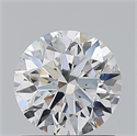Natural Diamond 0.80 Carats, Round with Excellent Cut, E Color, SI2 Clarity and Certified by GIA