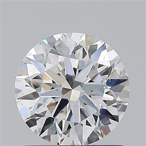 Picture of Natural Diamond 0.80 Carats, Round with Excellent Cut, E Color, SI2 Clarity and Certified by GIA