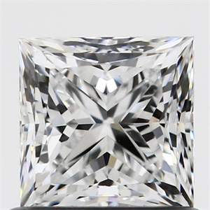 Foto Diamante Natural 0.81 quilates, Princesa , Color D, claridad VS1 y certificado GIA de