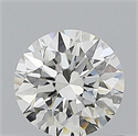 Diamante Natural 0.71 quilates, Redondo , Color I, claridad VS2 y certificado GIA