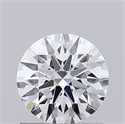 Lab Grown Diamond 0.71 Carats, Round with Ideal Cut, E Color, VVS2 Clarity and Certified by IGI