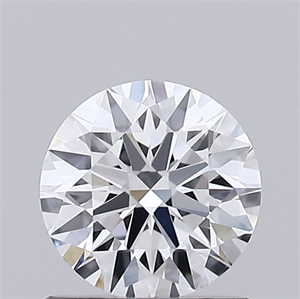 Picture of Lab Grown Diamond 0.71 Carats, Round with Ideal Cut, E Color, VVS2 Clarity and Certified by IGI