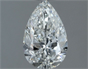 Natural Diamond 0.70 Carats, Pear with  Cut, H Color, VS1 Clarity and Certified by GIA
