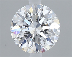 Foto Diamante Natural 0.48 quilates, Redondo , Color D, claridad SI1 y certificado GIA de