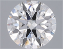 Lab Grown Diamond 3.05 Carats, Round with Ideal Cut, E Color, VVS2 Clarity and Certified by IGI