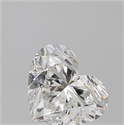 Natural Diamond 3.51 Carats, Heart with  Cut, G Color, VS2 Clarity and Certified by GIA