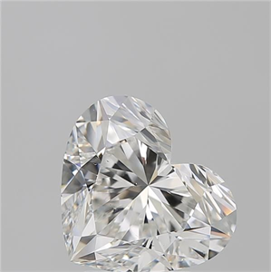 Foto Diamante Natural 3.51 quilates, Corazón , Color G, claridad VS2 y certificado GIA de