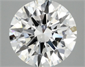 Del inventario de diamantes de laboratorio, 3.03 quilates, Redondo , Color G, claridad VS1 y certificado IGI