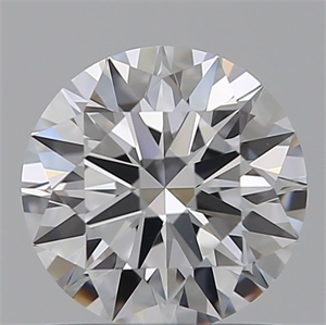 Picture of Lab Grown Diamond 1.02 Carats, Round with Ideal Cut, D Color, VVS1 Clarity and Certified by IGI