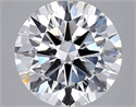 Del inventario de diamantes de laboratorio, 3.01 quilates, Redondo , Color F, claridad VVS2 y certificado IGI