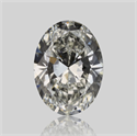 Natural Diamond 0.41 Carats, Oval with  Cut, I Color, VS1 Clarity and Certified by GIA