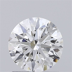 Picture of Lab Grown Diamond 1.09 Carats, Round with Ideal Cut, E Color, VS1 Clarity and Certified by IGI