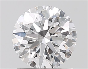 Picture of Lab Grown Diamond 1.12 Carats, Round with Excellent Cut, D Color, VVS2 Clarity and Certified by IGI