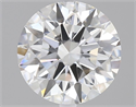 Del inventario de diamantes de laboratorio, 2.12 quilates, Redondo , Color E, claridad VVS2 y certificado IGI