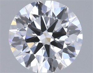 Picture of Lab Grown Diamond 0.87 Carats, Round with Excellent Cut, D Color, VVS2 Clarity and Certified by IGI