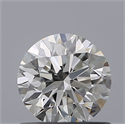 Natural Diamond 0.70 Carats, Round with Excellent Cut, E Color, VVS2 Clarity and Certified by IGI