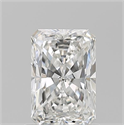 Diamante Natural 0.90 quilates, Radiante , Color G, claridad SI1 y certificado GIA