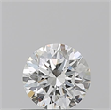 Natural Diamond 0.54 Carats, Round with Excellent Cut, J Color, VVS1 Clarity and Certified by GIA
