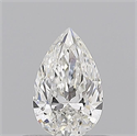 Natural Diamond 0.50 Carats, Pear with  Cut, G Color, VS1 Clarity and Certified by GIA