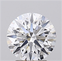 Del inventario de diamantes de laboratorio, 2.53 quilates, Redondo , Color E, claridad IF y certificado IGI