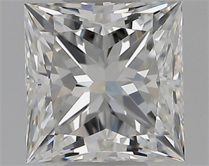 Picture of Natural Diamond 1.01 Carats, Princess with  Cut, G Color, VVS2 Clarity and Certified by GIA