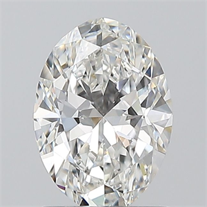 Picture of Natural Diamond 1.00 Carats, Oval with  Cut, G Color, VS1 Clarity and Certified by GIA