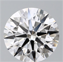 Lab Grown Diamond 2.73 Carats, Round with Ideal Cut, E Color, VS1 Clarity and Certified by IGI