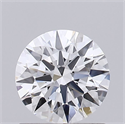 Del inventario de diamantes de laboratorio, 0.74 quilates, Redondo , Color D, claridad VVS2 y certificado IGI