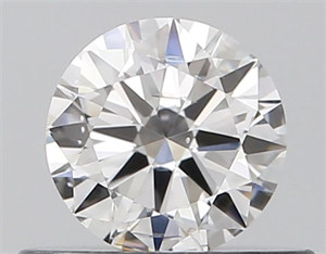 Foto Diamante Natural 0.40 quilates, Redondo , Color F, claridad SI2 y certificado GIA de