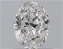 Natural Diamond 0.70 Carats, Oval with  Cut, E Color, VVS2 Clarity and Certified by GIA