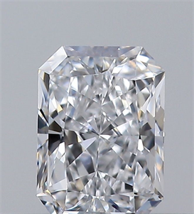 Picture of Natural Diamond 0.30 Carats, Radiant with  Cut, D Color, IF Clarity and Certified by GIA